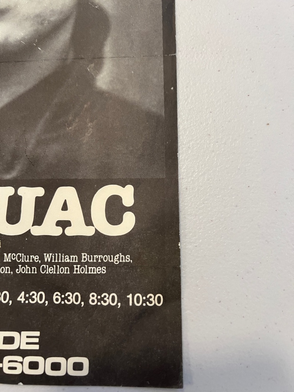 Jack Kerouac Vintage Northside Black & White Graphic Poster - Picture 4 of 6